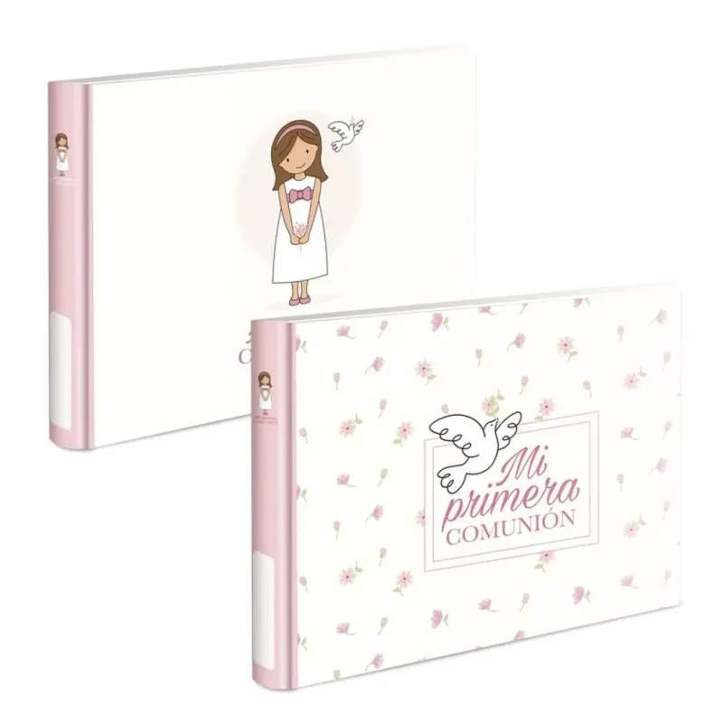 ÁLBUM DE FOTOS ADHESIVO MI PRIMERA COMUNIÓN - NIÑA